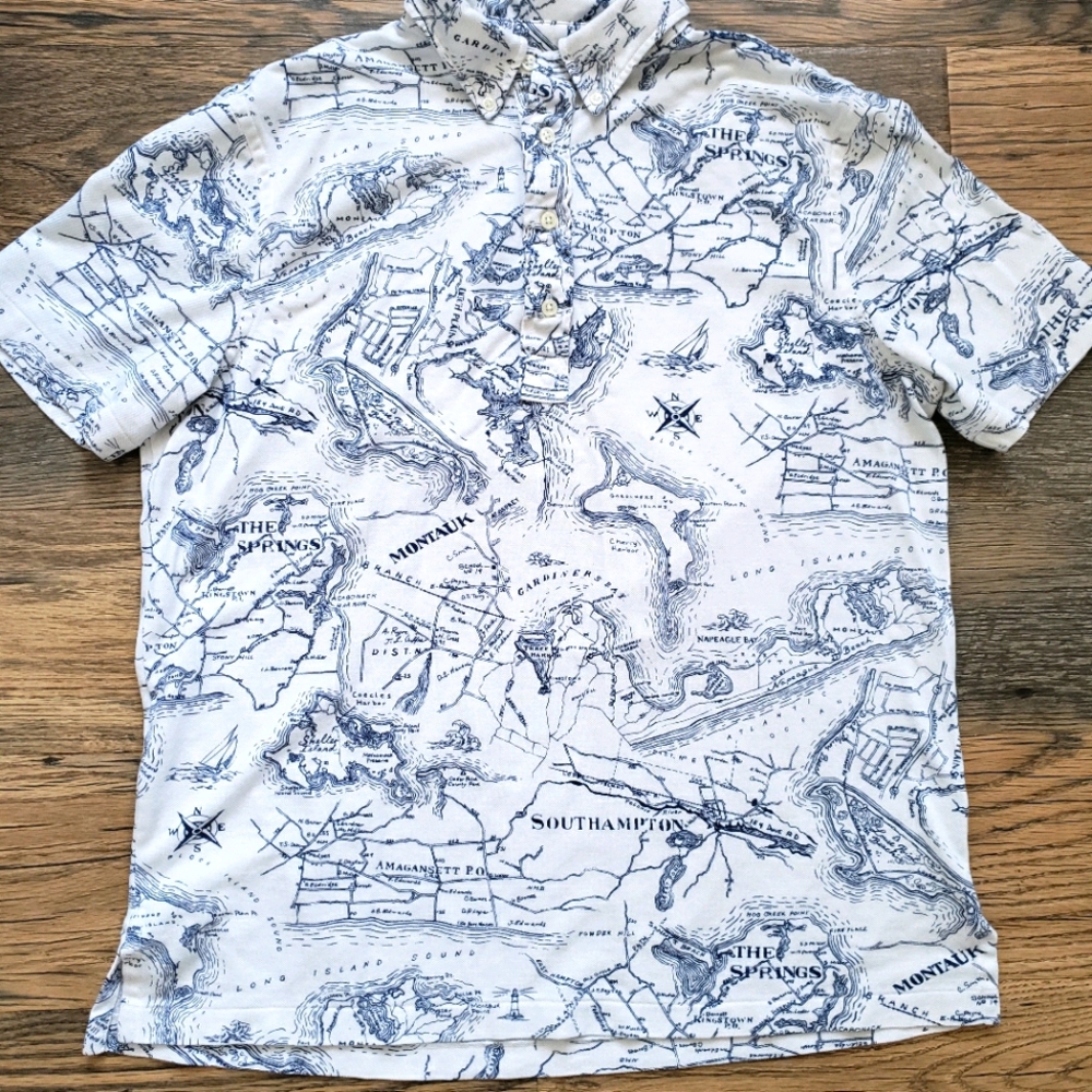 Ralph Lauren Knit Oxford Polo Shirt Nautical